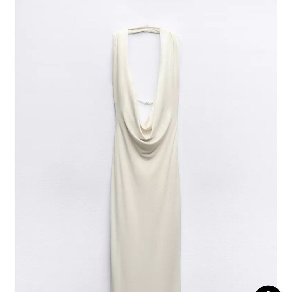 Zara Draped Halter Dress